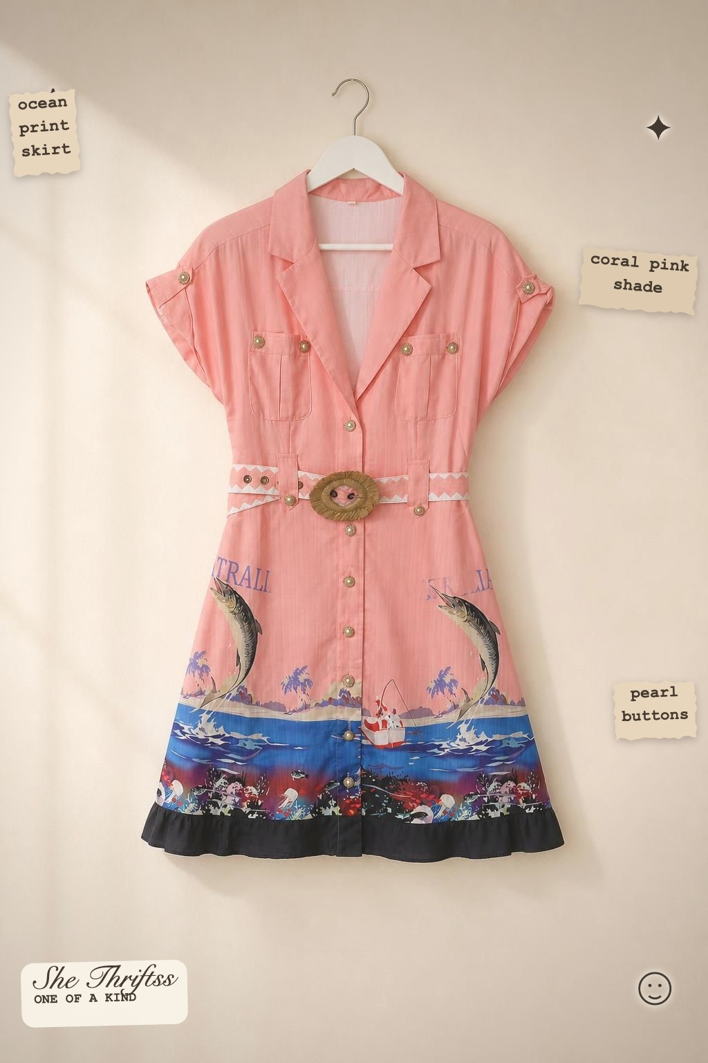 Coral reef dress